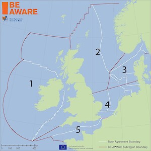 BE-AWARE Sub regions